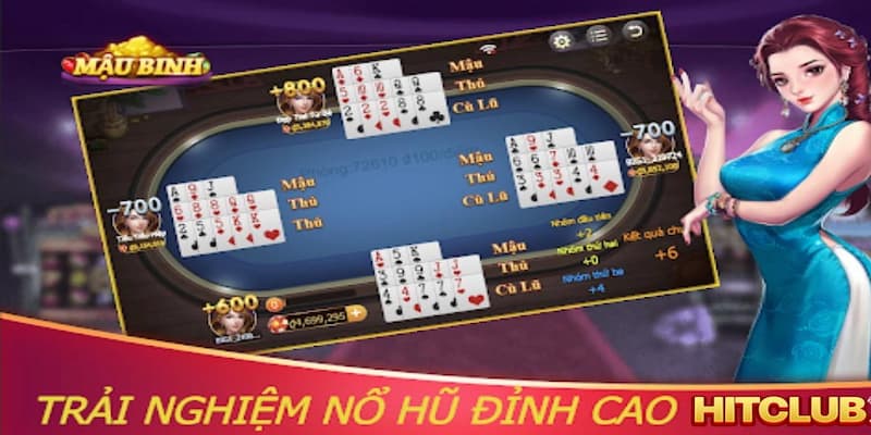 Cách chia bài và bố cục bài trong luật chơi mậu binh