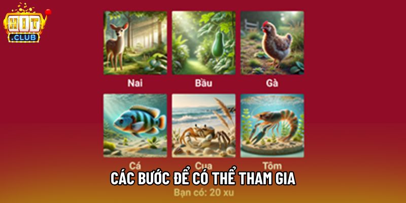 Các bước để có thể tham gia
