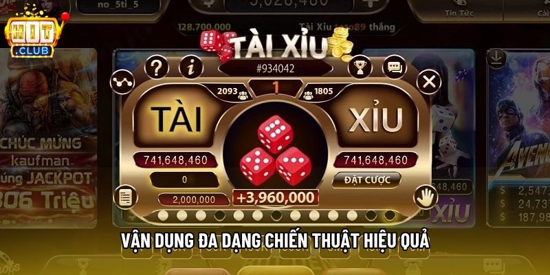 Vận dụng đa dạng chiến thuật hiệu quả Vận dụng đa dạng chiến thuật hiệu quả