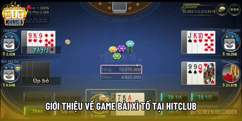 Giới thiệu về game bài xì tố tại Hitclub Giới thiệu về game bài xì tố tại Hitclub